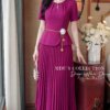VÁY THIẾT KẾ MDU6628 – GOLD HÀN HỒNG TÍM, PEPLUM CHIẾT EO TÔN DÁNG 10 Replacing model outfit with refe… 202608231410 Mdu Fashion
