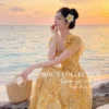 Váy Thiết Kế MDU6027 Tơ Hàn Vàng Họa Tiết Rạng Rỡ, Bay Bổng Và Tươi Trẻ Đầy Sức Sống 9 photo 2026 03 07 16 20 13 2 11zon Mdu Fashion