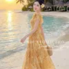 Váy Thiết Kế MDU6027 Tơ Hàn Vàng Họa Tiết Rạng Rỡ, Bay Bổng Và Tươi Trẻ Đầy Sức Sống 11 photo 2026 03 07 16 20 14 5 6 11zon Mdu Fashion