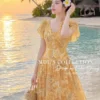 Váy Thiết Kế MDU6027 Tơ Hàn Vàng Họa Tiết Rạng Rỡ, Bay Bổng Và Tươi Trẻ Đầy Sức Sống 10 photo 2026 03 07 16 20 14 7 11zon Mdu Fashion