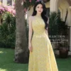 Váy Thiết Kế MDU6045 Mango Ý Họa Tiết Vàng Rạng Rỡ, Phóng Khoáng Và Cuốn Hút Trong Từng Chuyển Động 8 photo 2026 07 14 09 29 40 2 5 11zon Mdu Fashion