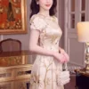 Váy Thiết Kế MDU6160 Mango Ý Cao Cấp Sắc Kem Hoa Vàng, Dịu Dàng Và Thanh Lịch Đầy Cuốn Hút 11 photo 2026 09 15 09 10 49 2 1 11zon Mdu Fashion