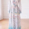 Váy Thiết Kế MDU6505 – Tơ Óng Hàn Hoa Loang Xanh Pastel Blue, Đai Liền Tôn Eo 16 1 104 11zon Mdu Fashion