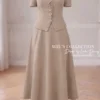 Set Thiết Kế MDU6504 – Xước Thái Nâu Nude, Áo Peplum Phối Hoa Cuốn Thủ Công 17 1 1 11zon 2 Mdu Fashion