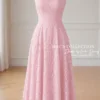 Váy Thiết Kế MDU6508 – Ren Họa Tiết Nổi Hồng Pastel, Tùng Xòe Xếp Ly Bồng Nhẹ 19 1 2 11zon 1 Mdu Fashion