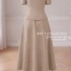Set Thiết Kế MDU6504 – Xước Thái Nâu Nude, Áo Peplum Phối Hoa Cuốn Thủ Công 18 2 1 11zon 2 Mdu Fashion