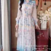 Váy Thiết Kế MDU6505 – Tơ Óng Hàn Hoa Loang Xanh Pastel Blue, Đai Liền Tôn Eo 11 2 2 11zon Mdu Fashion