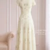 Váy Thiết Kế MDU6720 – Tuyn Thêu Họa Tiết Màu Kem, Dáng Xòe Công Chúa Duyên Dáng 16 2 11zon 1 Mdu Fashion