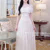 Váy Thiết Kế MDU6381 – SẮC TRẮNG THANH KHIẾT, KIÊU SA VÀ SANG TRỌNG 1 6381 1 Mdu Fashion