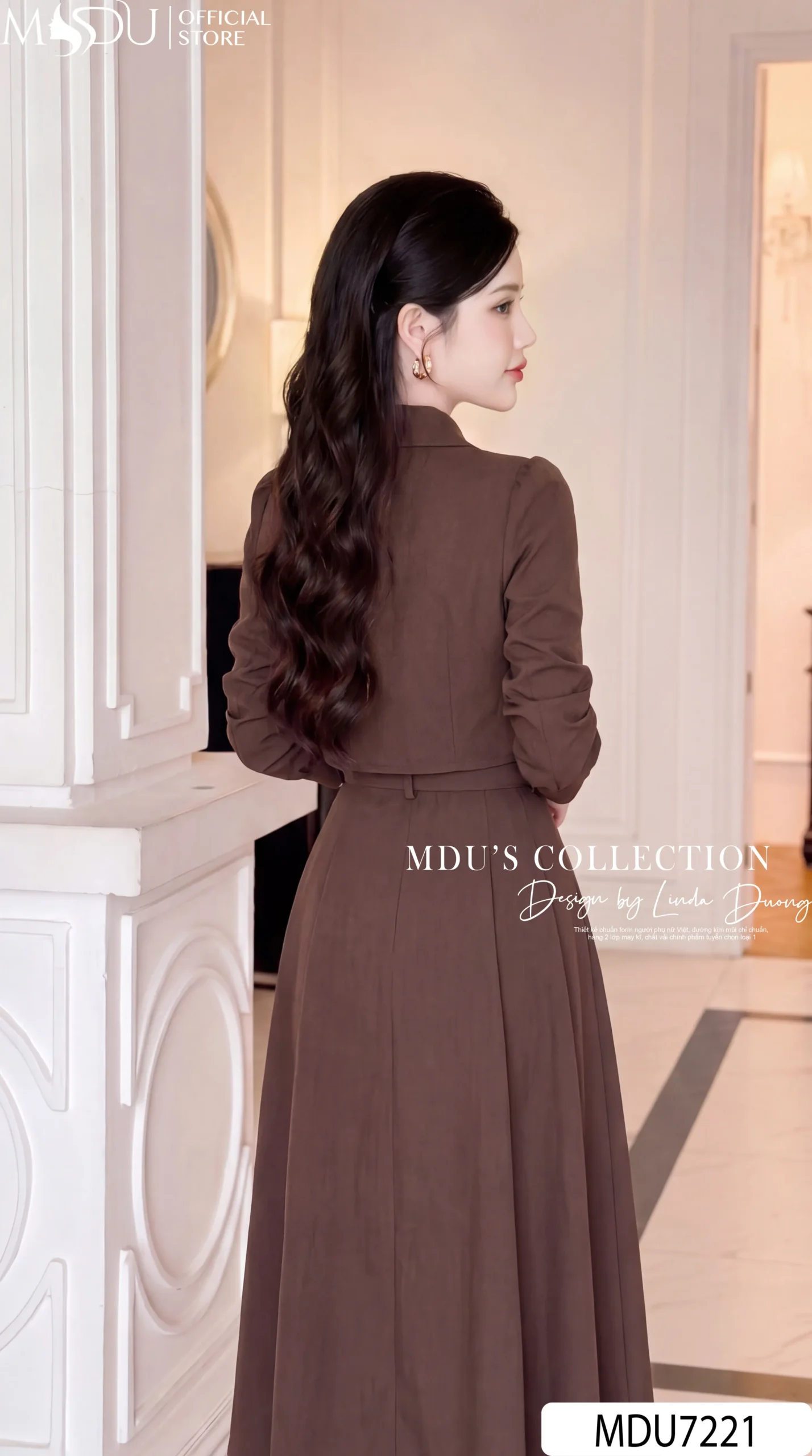 Set Thiết Kế MDU7221 Gold Nhật Cao Cấp Màu Nâu Chocolate Thanh Lịch, Sang Trọng 4 Set Thiết Kế MDU7221 Gold Nhật Cao Cấp Màu Nâu Chocolate Thanh Lịch, Sang Trọng - Ảnh 3