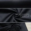 Váy Thiết Kế MDU6631 – Twist Satin Đen, Hoa Thủ Công Phối Tùng Cách Điệu Sang Trọng 15 Macro close up dress fabric shots 202608171358 1 11zon Mdu Fashion