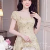Váy Thiết Kế MDU6720 – Tuyn Thêu Họa Tiết Màu Kem, Dáng Xòe Công Chúa Duyên Dáng 13 Replace model outfit reference 4K 202609080817 11zon Mdu Fashion
