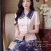 Set Thiết Kế MDU6729 – Chéo Tuyết Phối Tơ Óng Hàn Xanh Navy, Họa Tiết Hoa Cỏ Thanh Lịch 12 Replace model outfit with reference 202608181616 6 11zon Mdu Fashion