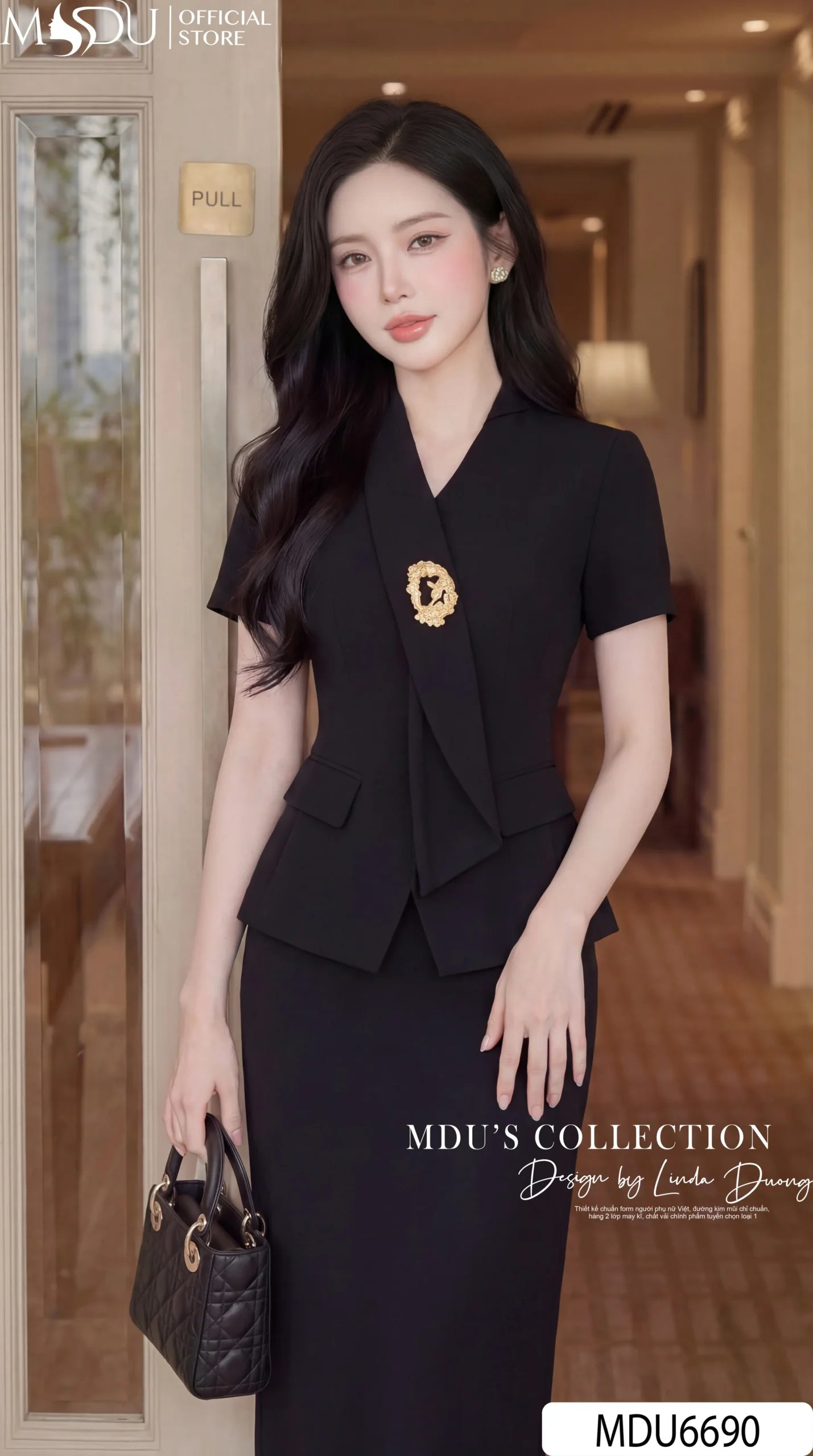 Set Thiết Kế MDU6690 – Gold Nhật Đen, Vest Cách Điệu Phối Tag Cài Rời Sang Trọng 6 Set Thiết Kế MDU6690 – Gold Nhật Đen, Vest Cách Điệu Phối Tag Cài Rời Sang Trọng - Ảnh 4