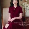 Váy Thiết Kế MDU6565 – Gold Nhật Đỏ Rượu Vang, Phối Ốc Hợp Kim Đính Cổ Sang Trọng 12 Replace outfit match fabric color 202607151527 11zon Mdu Fashion
