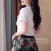 Set Thiết Kế MDU6748 – Tuyết Mưa Phối Twist Satin Hoa Lá, Hoa Thủ Công Đính Liền 13 Replacing model outfit with refe… 202608210950 4 Mdu Fashion
