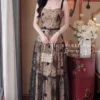 Váy Thiết Kế MDU6368 Tuyn Thêu Đen Phối Lót Nude, Bay Bổng Và Quyến Rũ Đầy Tinh Tế 1 Váy Thiết Kế MDU6368
