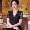 Set Thiết Kế MDU6446 Ren Hoa Nổi Phối Twist Satin Đen, Thanh Lịch Và Cuốn Hút 10 photo 2026 07 01 10 40 45 2 1 11zon Mdu Fashion