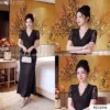 Set Thiết Kế MDU6446 Ren Hoa Nổi Phối Twist Satin Đen, Thanh Lịch Và Cuốn Hút 13 photo 2026 07 01 10 40 45 5 11zon Mdu Fashion