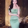 Váy Thiết Kế MDU6355 Twist Satin Xanh Ngọc Dáng Đuôi Cá, Mềm Mại Và Cuốn Hút Đầy Khí Chất 9 photo 2026 07 24 09 33 46 3 3 11zon Mdu Fashion