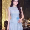Váy Thiết Kế MDU6463 Tơ Óng Hàn Xanh Pastel Dáng Peplum, Thanh Thoát Và Tôn Eo Duyên Dáng 11 photo 2026 09 11 16 38 29 5 4 11zon Mdu Fashion