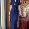 Set Thiết Kế MDU6982 Gold Nhật Xanh Navy, Áo Vest Cách Điệu Phối Chân Váy Bút Chì Sang Trọng 9 photo 2026 09 16 15 22 19 5 5 11zon Mdu Fashion