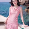 Váy Thiết Kế MDU6358 Lụa Satin Phối Tơ Óng Hàn Dáng Liền Thanh Lịch Hoa Tơ Thủ Công Tinh Xảo 9 photo 2026 10 01 14 40 06 11zon Mdu Fashion