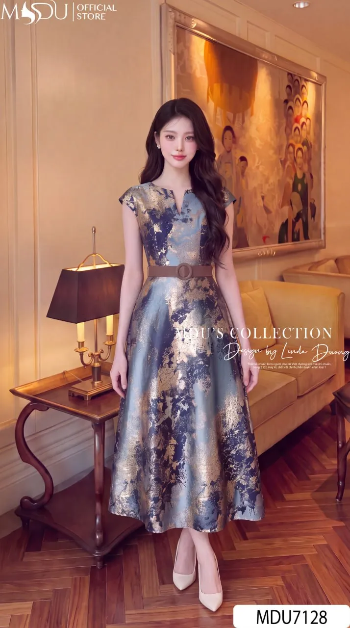 Váy Thiết Kế MDU7128