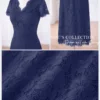 Váy Thiết Kế MDU6399 – Ren Hoa Nổi Xanh Navy, Cổ V Viền Ren Tinh Xảo 15 photo 3 2026 10 03 10 00 42 3 11zon Mdu Fashion