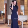 Váy Thiết Kế MDU6500 – Gold Nhật Xanh Navy, Dáng Đuôi Cá Phối Đai Liền Eo 8 photo 4 2026 10 03 10 02 31 11zon Mdu Fashion