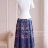 Set Thiết Kế MDU6729 – Chéo Tuyết Phối Tơ Óng Hàn Xanh Navy, Họa Tiết Hoa Cỏ Thanh Lịch 17 tao anh mat sau 4K 202608240843 2 Mdu Fashion