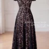 Váy Thiết Kế MDU6478 Ren Nổi Cao Cấp Dáng Xòe Thanh Lịch Sang Trọng 10 tao hinh anh mat sau 202607011148 Mdu Fashion
